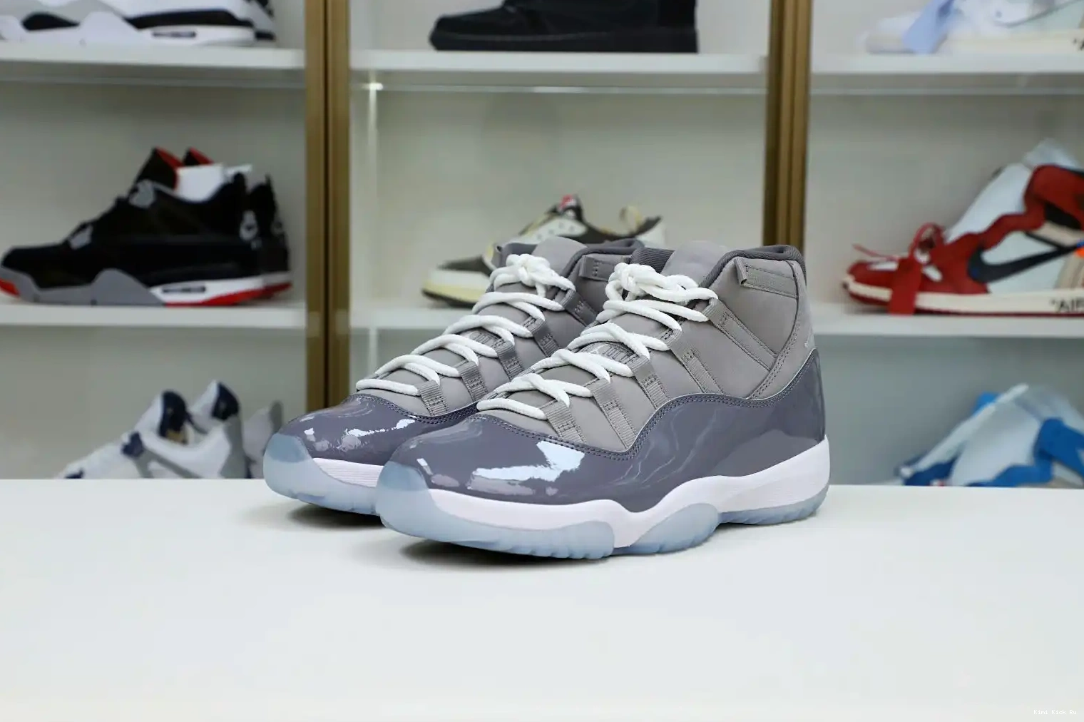 RETRO 'COOL JORDAN 11 2021 Kimikick GREY' AIR 0814